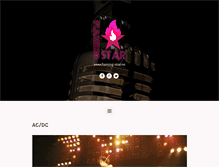 Tablet Screenshot of flaming-star.no